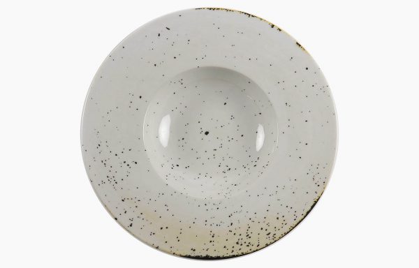 PRATO FUNDO Ø29CM RUSTICO BRANCO ALL